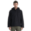 Icebreaker Shell+ Peak Hooded Jacket - Mens, Black, Small, IB0A56QB001S