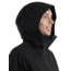 Icebreaker Shell+ Peak Hooded Jacket - Womens, Black, Extra Large, IB0A56SN001XL