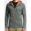 Icebreaker Sierra Long Sleeve Zip Hood - Mens-Metal/Spark-Large