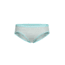 Icebreaker Siren Hipkini - Women's, Blizzard Heather/Aqua Splash/Stripe, Small, 104704003S