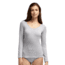 Icebreaker Siren Long Sleeve Sweetheart Top - Women's-Circle Blizzard Heather-X-Small