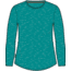Icebreaker Sphere II Long Sleeve T-Shirt - Women's, Flux Green Heather, Extra Large, IB0A56EJ873XL