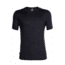 Icebreaker Sphere Short Sleeve Crew - Mens, Black HTHR, Extra Large, 104570001XL