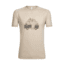 Icebreaker Sphere Short Sleeve Crewe Van Surf Life, Straw Hthr, L, 104175201L