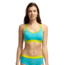 Icebreaker Sprite Racerback Bra - Women's, Glacier/Chartreuse, Extra Small, 594459
