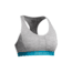 Icebreaker Sprite Racerback Bra - Women's, Metro Heather/Alpine, Large, 102254003L