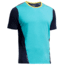 Icebreaker Strike Short Sleeve Crewe - Mens-Aquamarine/Admiral/Fuse-Small