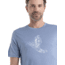 Icebreaker Tech Lite II Short Sleeve Skiing Yeti T-Shirt - Mens, Kyanite, 2XL, IB0A56IM885XXL