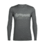 Icebreaker Tech Lite Long Sleeve Crewe Haute Route, Metal, M, 104274002M