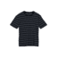 Tech Lite Short Sleeve Crew - Mens-Stripe Black/Monsoon-X-Large