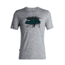 Icebreaker Tech Lite Short Sleeve Crewe Arctic Explorers - Mens, Metro Heather, Large, 104309-001-L