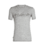 Icebreaker Tech Lite Short Sleeve Crewe Coronet Peak - Mens, Metro HTHR, M, 104577002M
