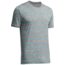 Icebreaker Tech Lite Short Sleeve Crewe - Men's-Stripe Metro/Aquamarine-Small