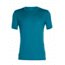 Icebreaker Tech Lite Short Sleeve Crewe - Mens, POSEIDON, L, 103860409L