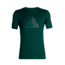 Icebreaker Tech Lite Short Sleeve Crewe Sum of Parts - Mens, Dark Pine, Small, 104310-302-S