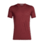 Icebreaker Tech Lite Short Sleeve Crewe Sunset Geo - Mens, Cabernet, Small, 104730616S
