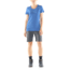 Icebreaker Tech Lite Short Sleeve Low Crewe Cadence Pulse- Womens, Cove, Small, 104602401S