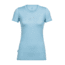 Icebreaker Tech Lite Short Sleeve Low Crewe Cadence, Waterfall, L, 104156401L