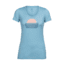 Icebreaker Tech Lite Short Sleeve Scoop Setting Sun, Waterfall, L, 104157401L