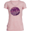Icebreaker Tech Lite Short Sleeve Scoop Shirt - Women's-Nightsky Soft Pink Heather-Small