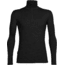 Icebreaker Tech Long Sleeve Half Zip - Men's-Black/Black/Black-X-Large