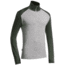 Icebreaker Tech Long Sleeve Half Zip - Mens-Metro Heather/Conifer-Large
