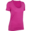 Icebreaker Tech Short Sleeve Scoop Shirt - Women's-Magenta-Large