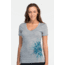 Icebreaker Tech Short Sleeve V Chrysanthemum Clearance - Women's-Metro-Medium
