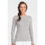 Icebreaker Tech Top Long Sleeve Crew - Womens-Metro Heather-Small