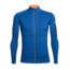 Icebreaker Tracer Long Sleeve Zip, Sea Blue/Koi, L, 104103402L