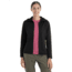 Icebreaker Women Merino 560 Realfleece Elemental LS Zip Hoodie, Black, M, IBBA56SS001M
