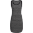 Icebreaker Yanni Tank Dress - Women's-Stripe Black/Snow-Large