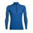 Icebreaker Zeal Long Sleeve Half Zip, Sea Blue/Midnight Navy, 3XL, 104120401XXXL