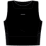 Icebreaker ZoneKnit Cropped Bra-Tank - Women's, Black, Large, IB0A56FC001L