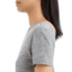 Icebreaker ZoneKnit Short Sleeve Scoop Back T-Shirt - Womens, Metro Heather, Extra Large, IB0A56OV016XL