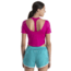 Icebreaker ZoneKnit Short Sleeve Scoop Back T-Shirt - Womens, Tempo, Extra Small, IB0A56OV854XS