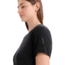 Icebreaker ZoneKnit Short Sleeve T-Shirt - Womens, Black, Large, IB0A56OU001L
