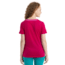 Icebreaker ZoneKnit Short Sleeve T-Shirt - Womens, Tempo/Electron Pink/Cb, Small, IB0A56OU858S