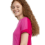 Icebreaker ZoneKnit Short Sleeve T-Shirt - Womens, Tempo/Electron Pink/Cb, Small, IB0A56OU858S