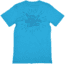 IceMule Coolers Hang Loose Tee - Mens, Turquoise shirt with Navy ink, 3557911691357