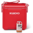 Igloo 11 Qt Tag-A-Long Too Cooler, Red, 00032657