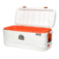 Igloo Super Tough Cooler Stx, 120 Qt, White/Orange 00044807