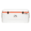 Igloo Super Tough Cooler Stx, 120 Qt, White/Orange 00044807