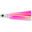 Iland Sailure Flasher Trolling Lure, 5 1/2in 3-D Eyes, 5 - 8 Kts, 1/2oz, Conical Chrome Head/E Pink &amp; E White Skirt, SA300F-EPK/EWH