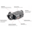 InfiRay Outdoor 2-4x35mm FINDER FH35R V2 Thermal Laser Rangefinding Monocular, 50 Hz, 640x512, Black, IRAY-FH35Rv2
