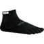 Injinji Run 2.0 Lightweight Mini-Crew Sock - Mens-Black-Large