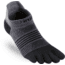 Injinji Run Lightweight No Show Socks - Womens, Black/Gray, XS/S, 201111-BLG-XS/S