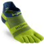 Injinji Run Midweight No Show Xtralife Socks - Mens, Pistachio, Small, 203110-PIS-S