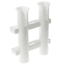 Invincible Marine Invincible Marine 2 In 1 Rod Holder, White, BR52193
