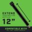 ION Auger Hex Extension, 12 inch, Augers, Black, 12-Inch, 42963
